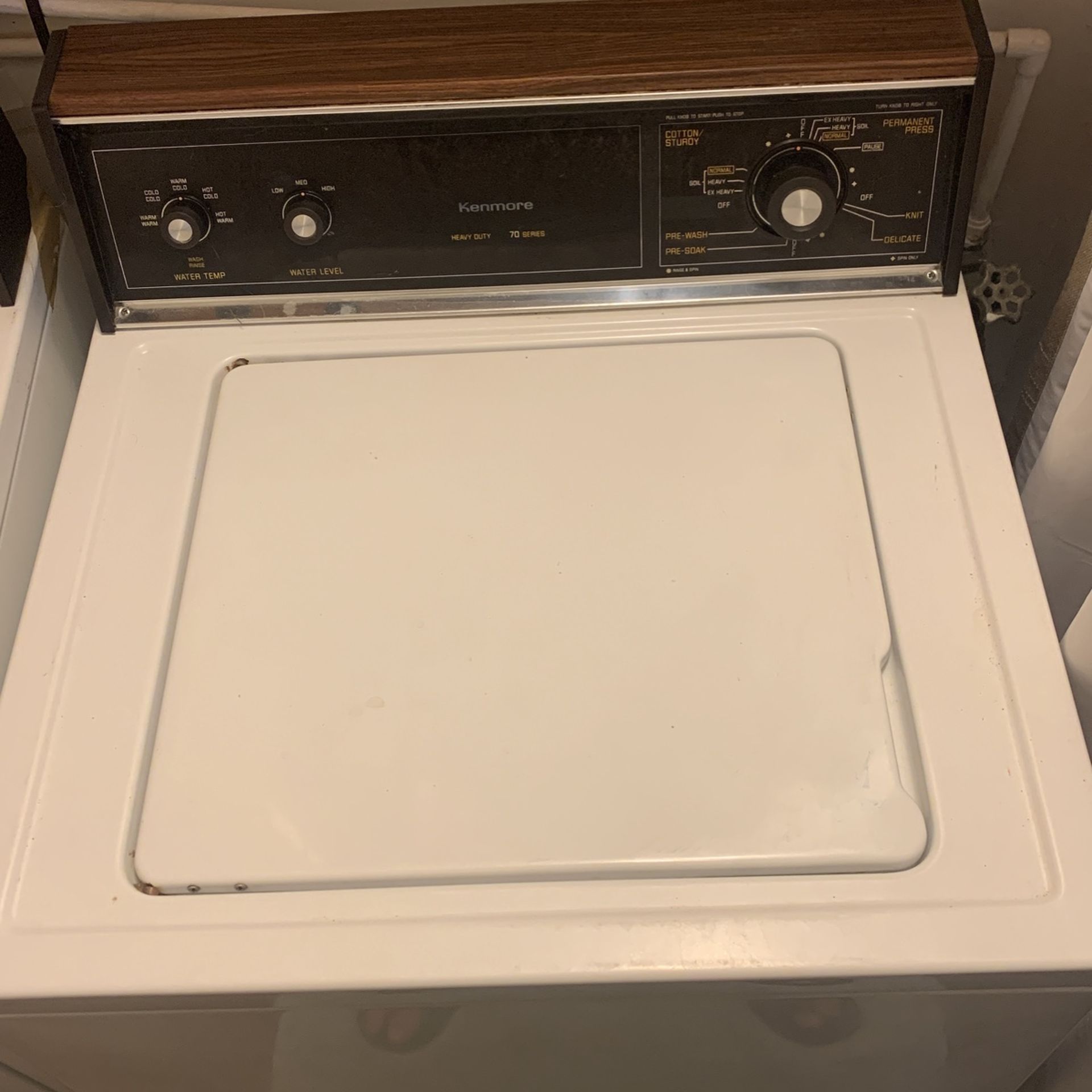 Kenmoore Washer & Dryer