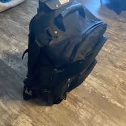 Multi day Travel Backpack, Rolling Suitcase  Thumbnail