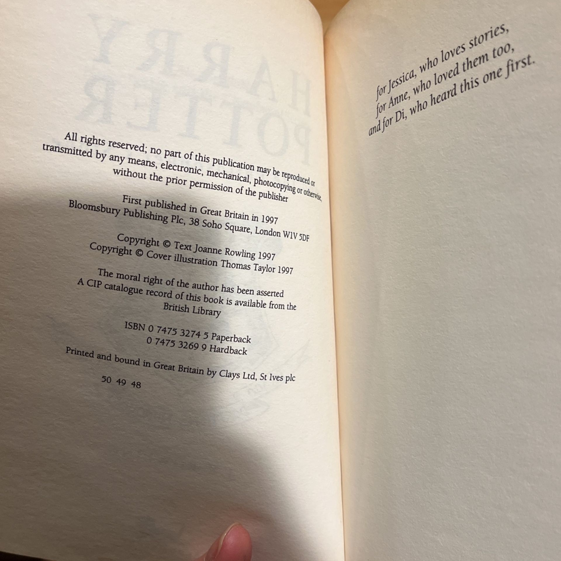Harry Potter And The Philosopher’s Stone
