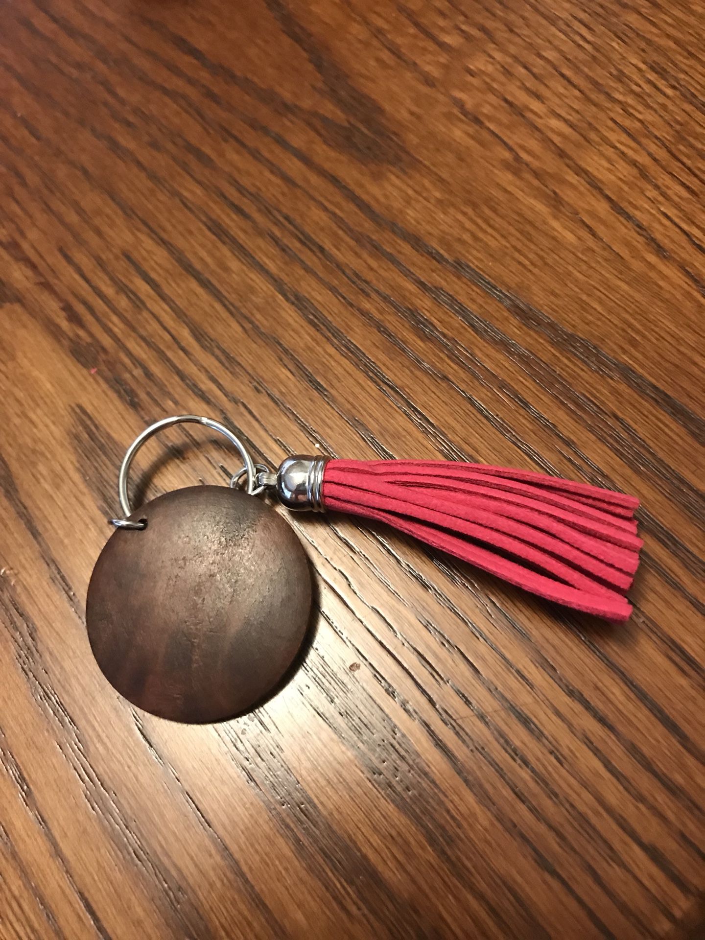 Monogram keychain