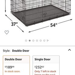 Extra Large Dog Crate  Thumbnail