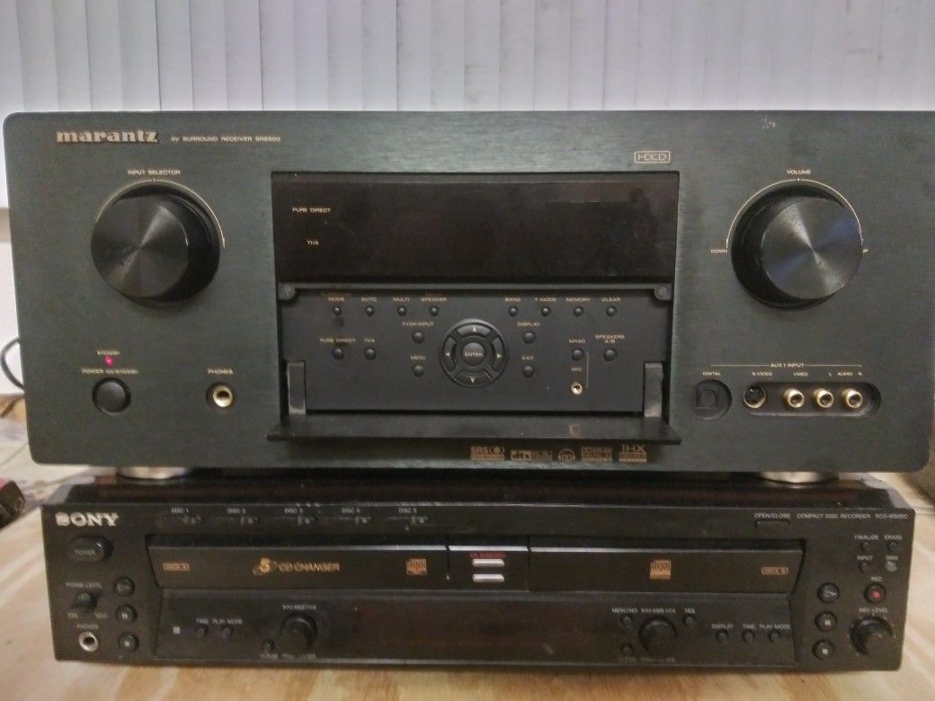 Big Marantz Receiver - Home Theater & Media Control