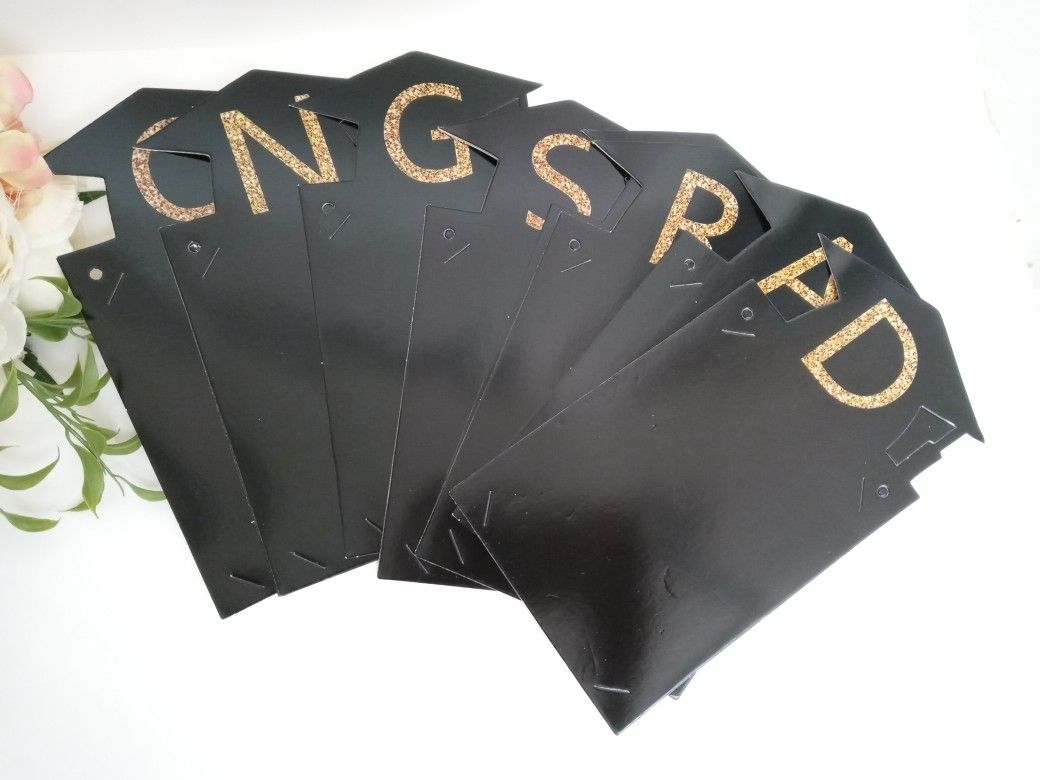 Hanging Congrats Grad Banner. Graduate Party Decoration. Graduation Cap Patterns Banner.