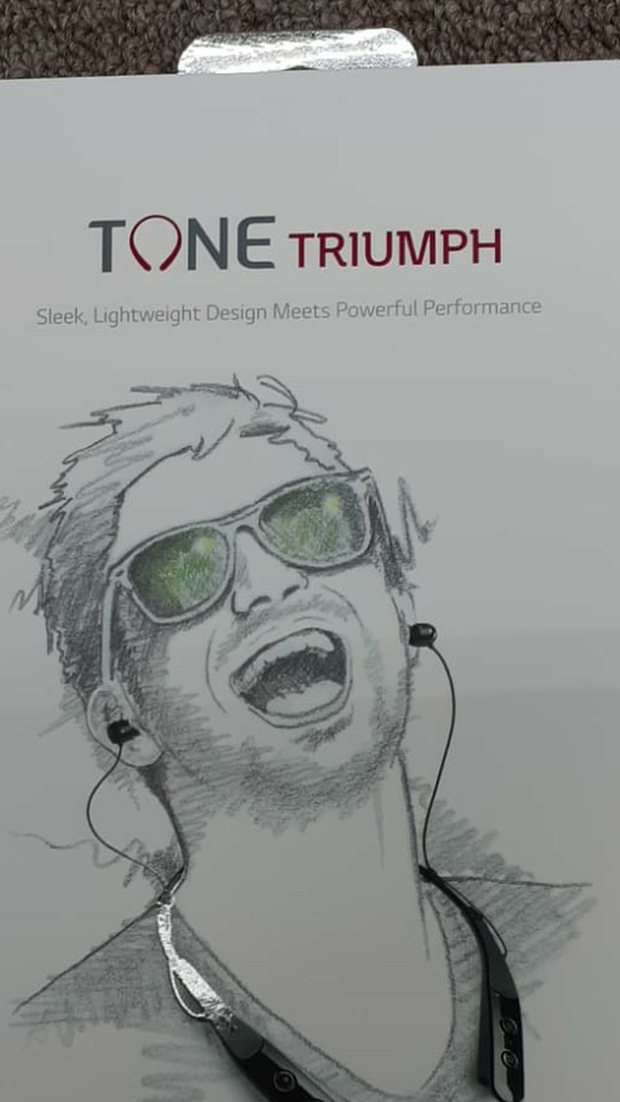 LG Tone Triumph Bluetooth Headset