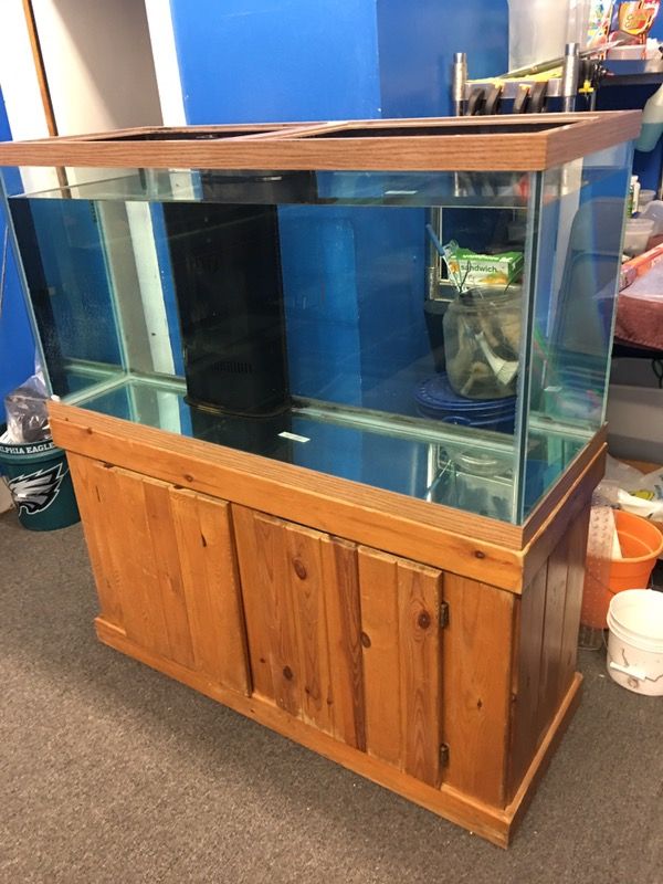 90 gallon REEF READY Aquarium fish tank & stand 250 for Sale in