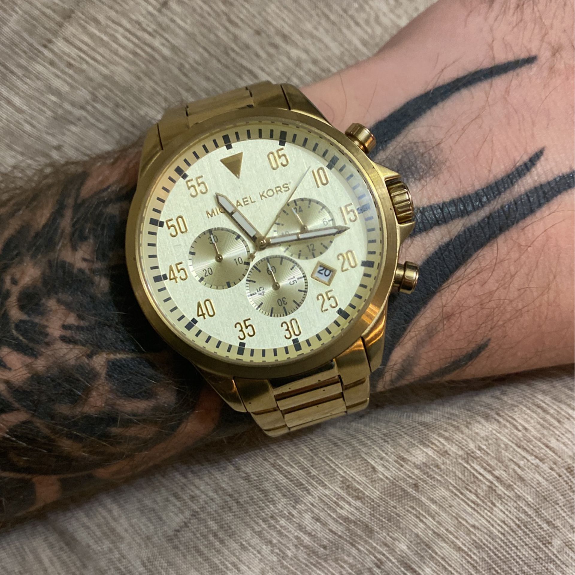Michael Kors Gold Watch 