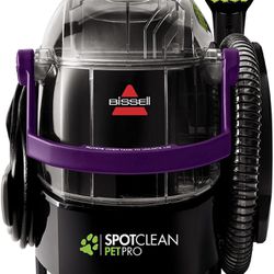 NEW! BISSELL SpotClean Pet Pro Portable Carpet Cleaner, 2458 Thumbnail