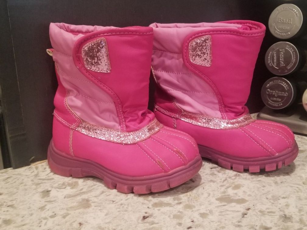 Childrens Place Snow Boots Rain Size 10 Girls