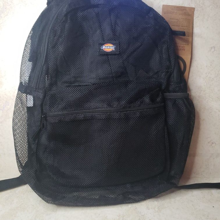 Dickies Mesh Laptop backpack, Black