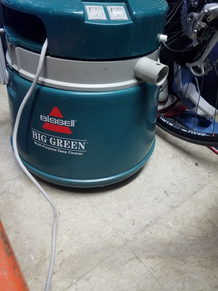 bissell big green carpet shampooer multi floor with extras