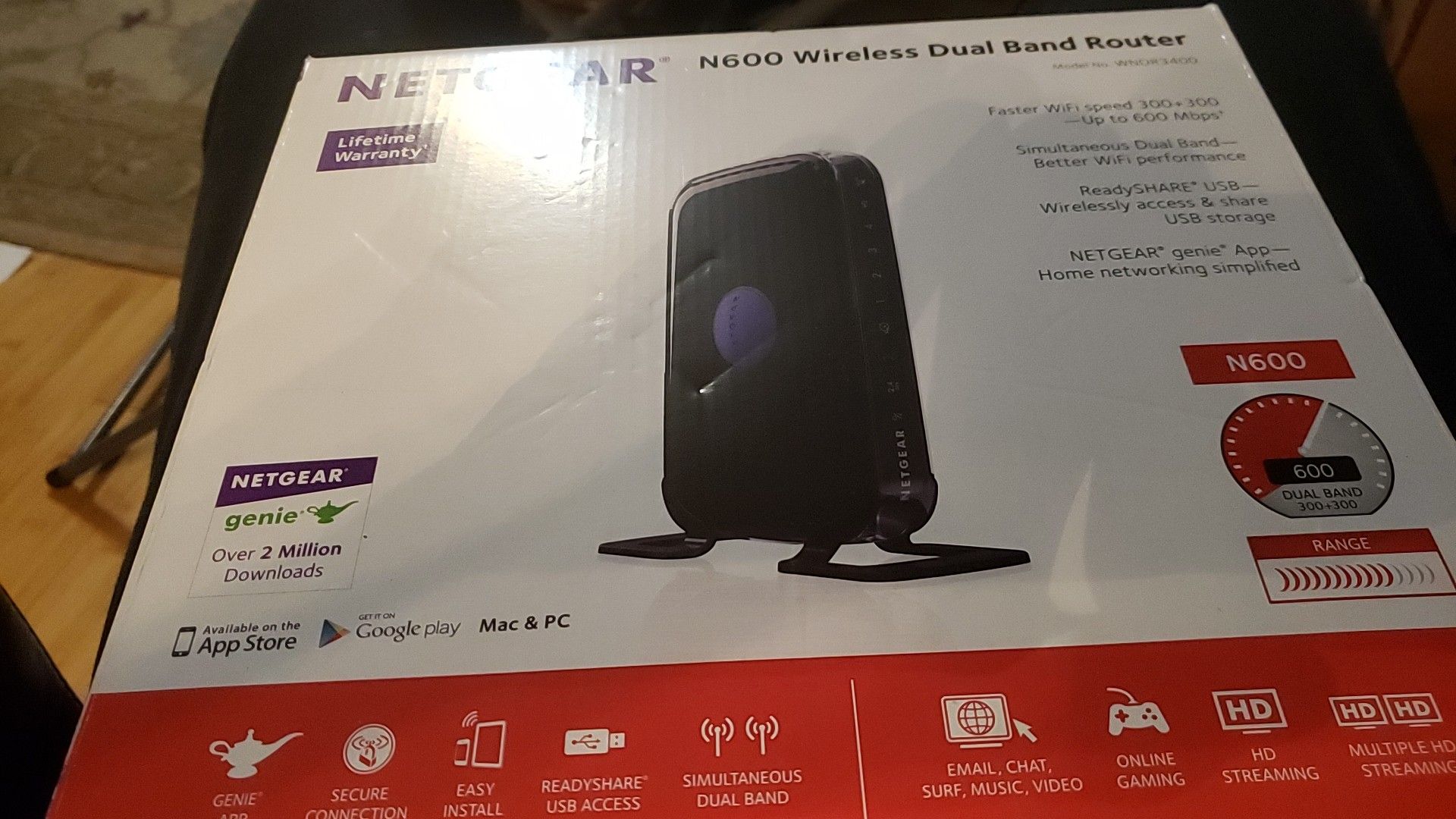 Netgear wireless dual band router