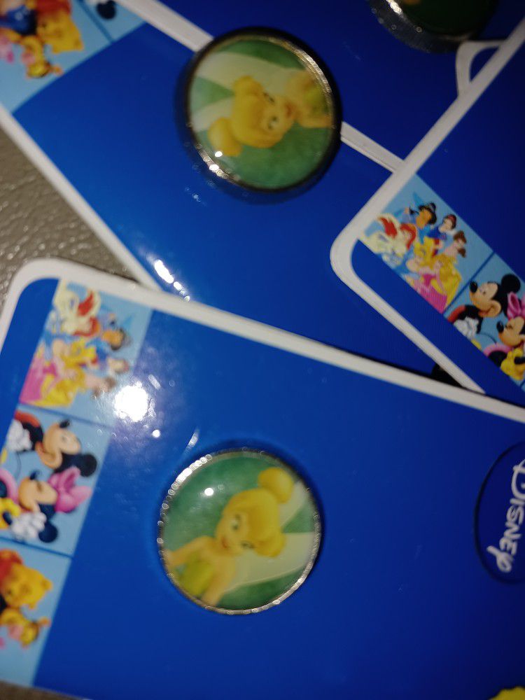 Disney Collectables,  Mini Mouse, Mickey, Tinkerbell, And Car,  take the Lot today for $30 