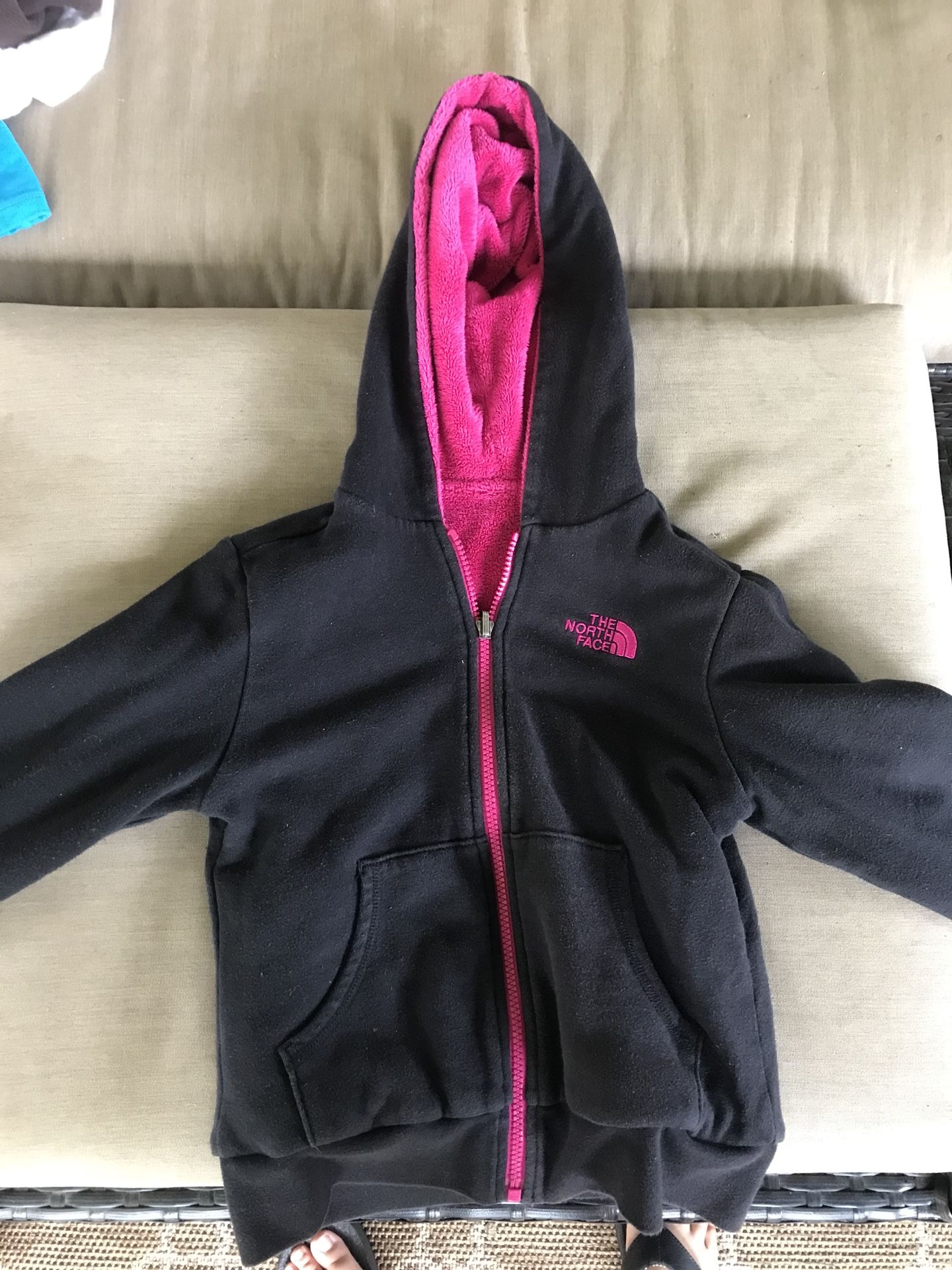 North face reversible jacket