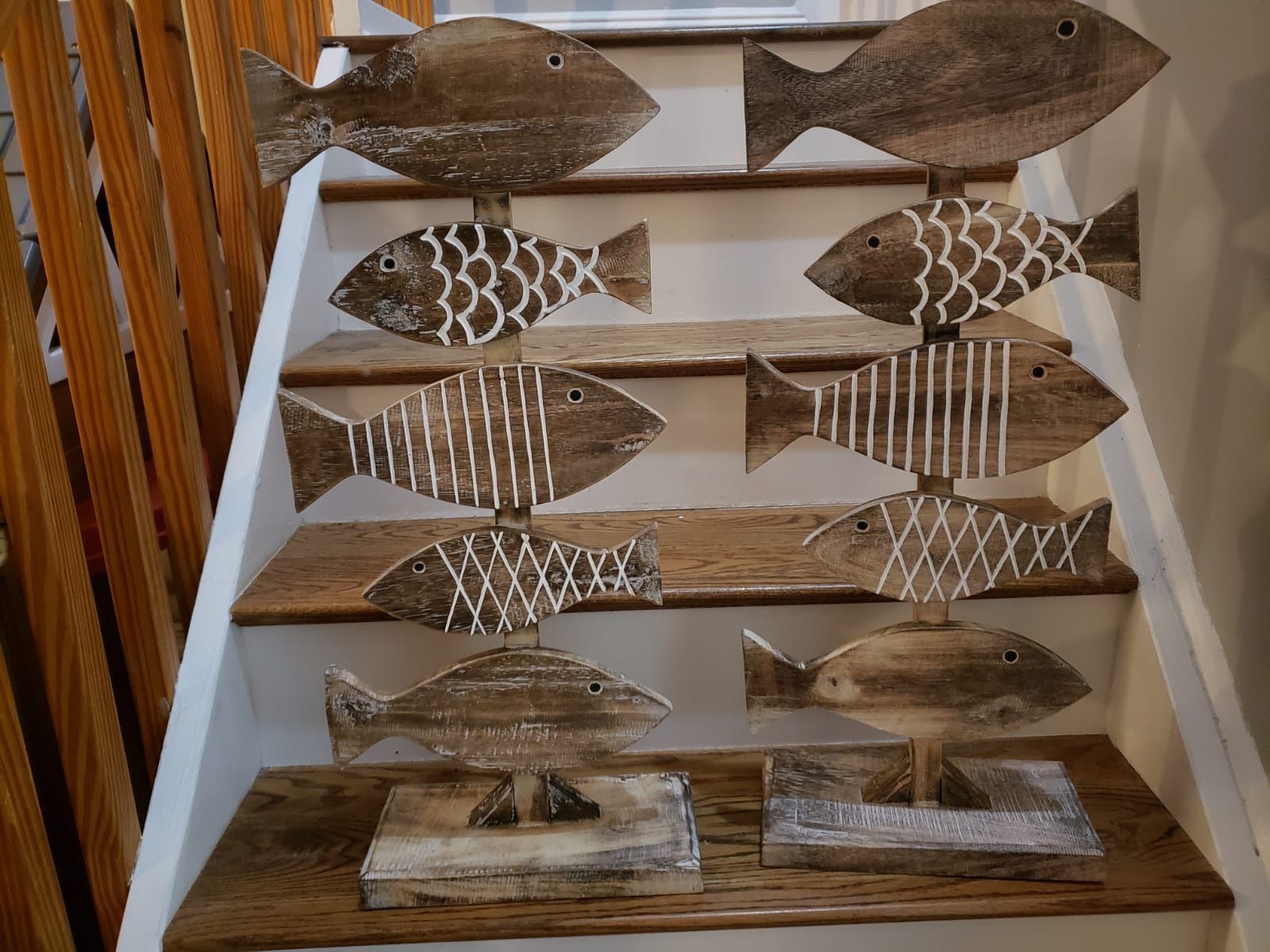 Wooden Fish Home Decoration