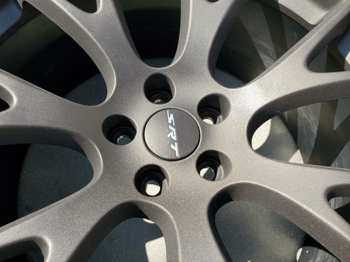 20 Hellcat OEM Factory Brass Monkey Wheels Pirelli Nitto NT05R 20x11