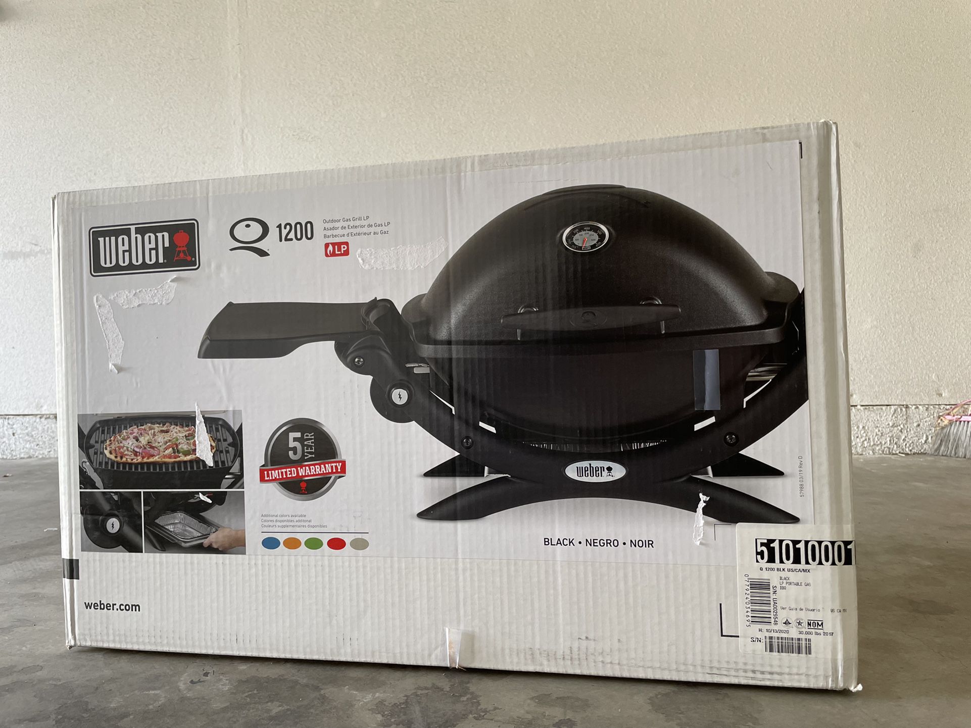 New Weber Q 1200 BBQ for in Irwindale, CA - OfferUp