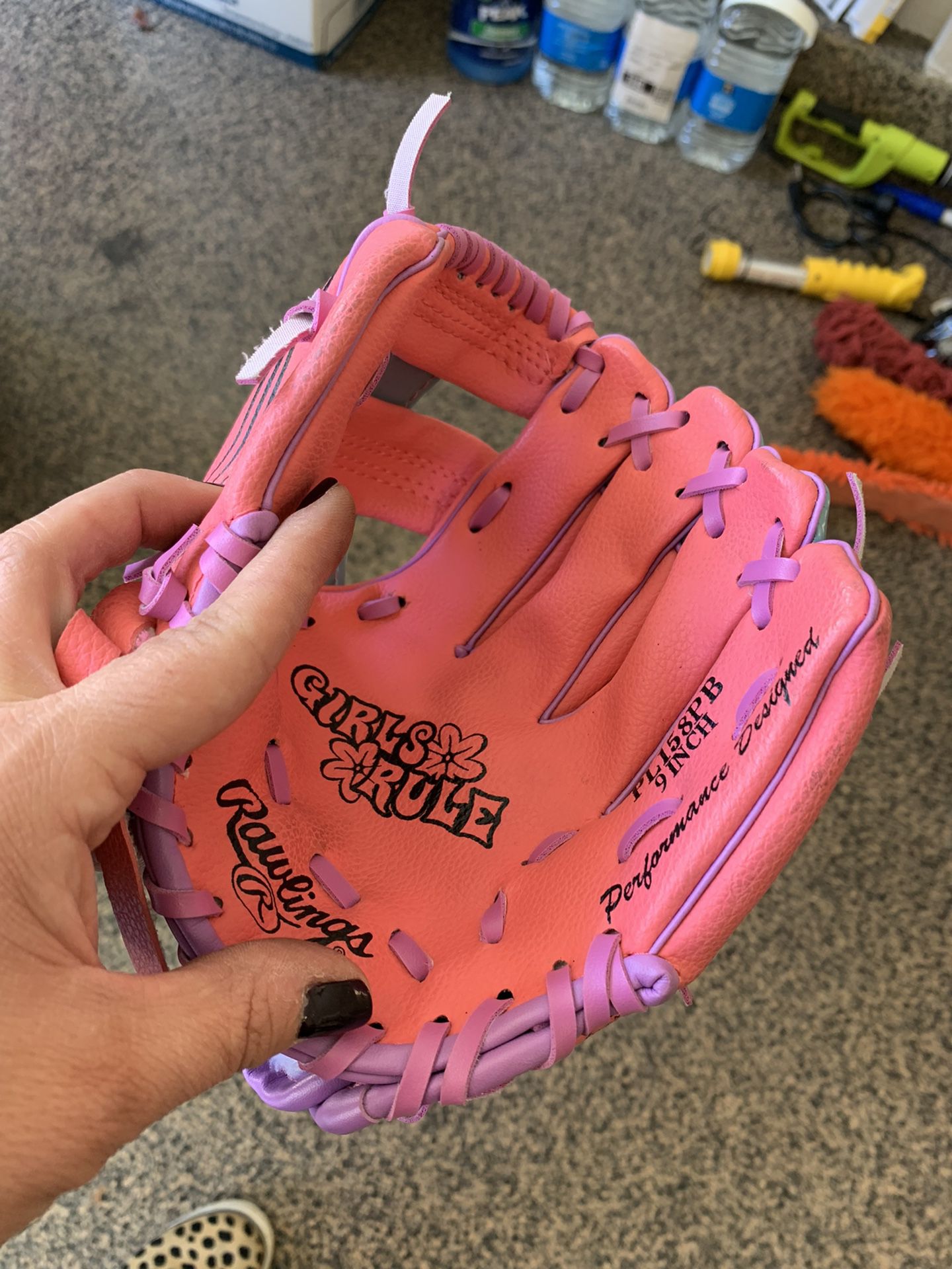Little Girl Softball Glove, Never Used