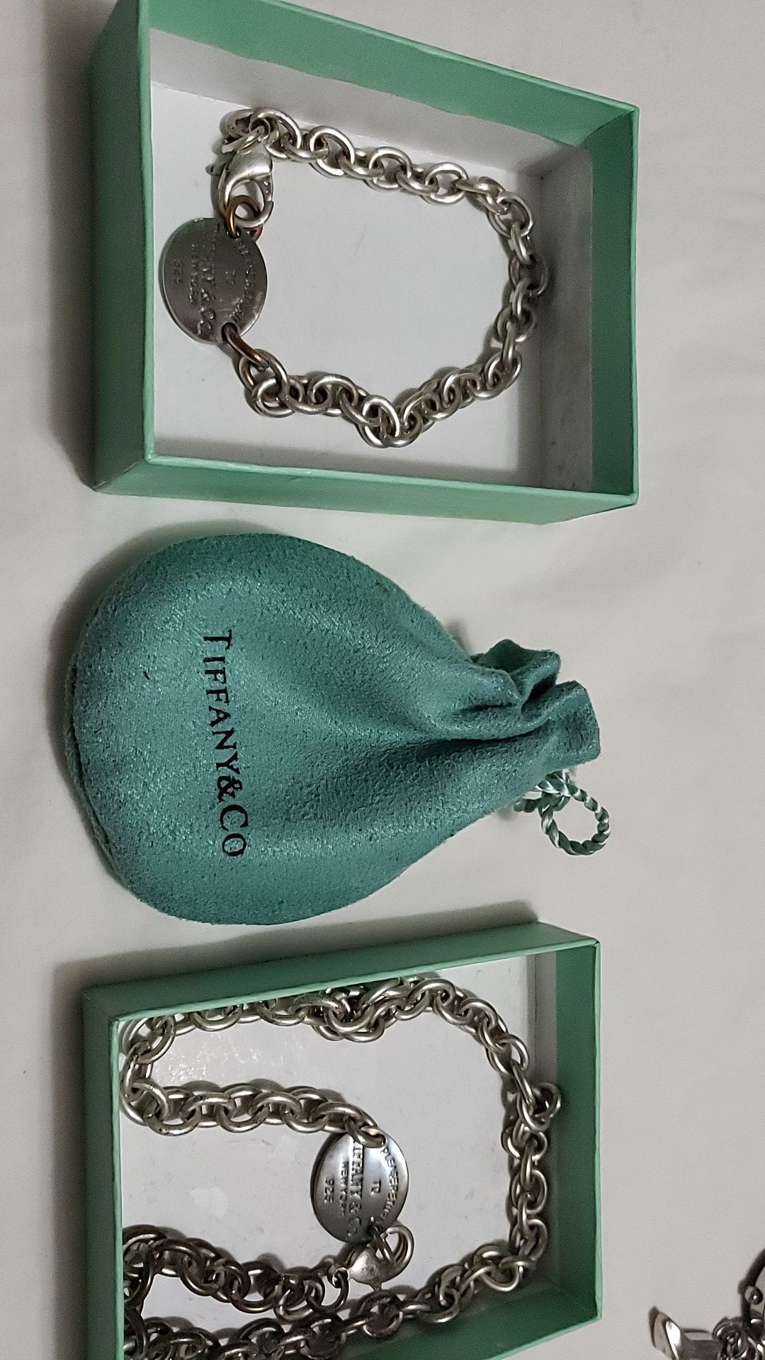 Tiffany & Co. Bracelet and Necklace Set.