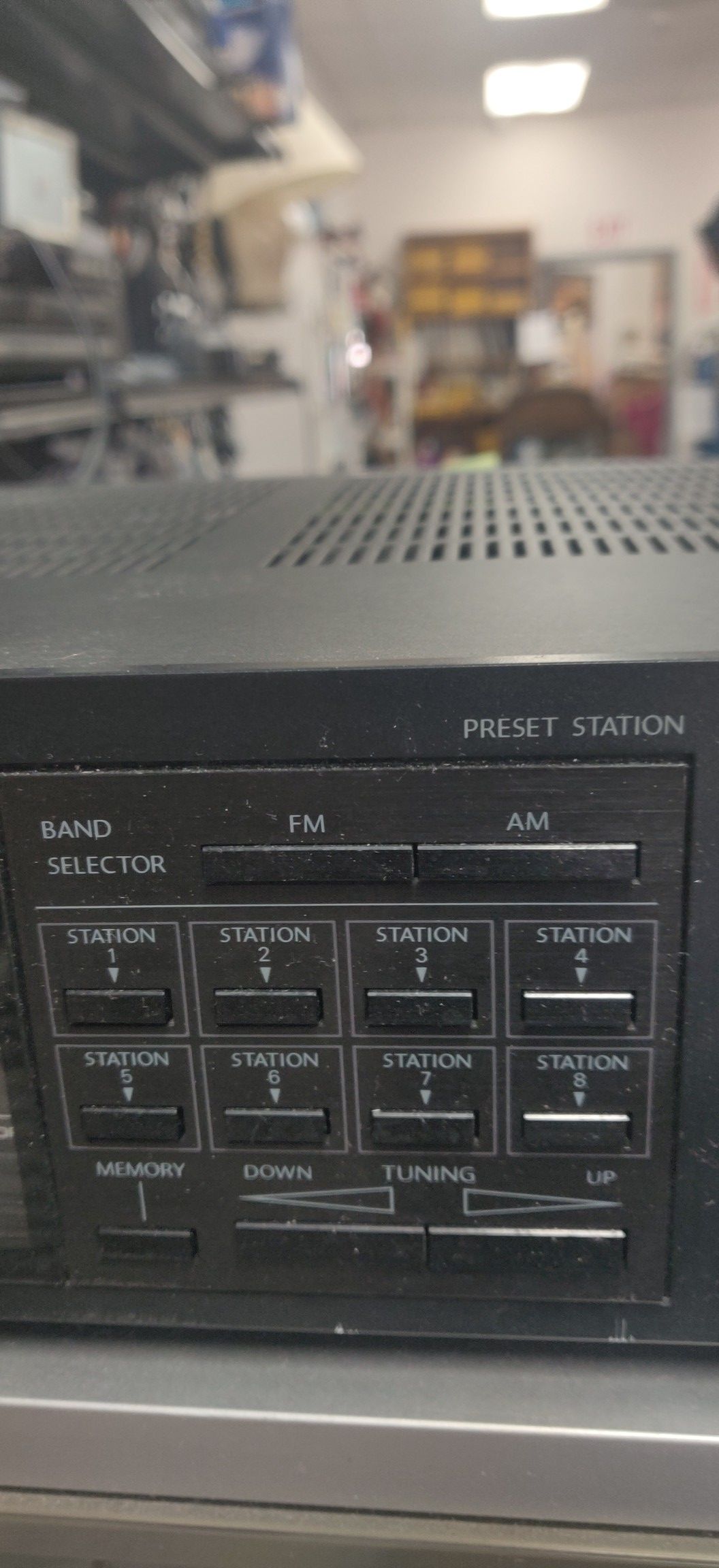 Onkyo synthesized tuner amplifier