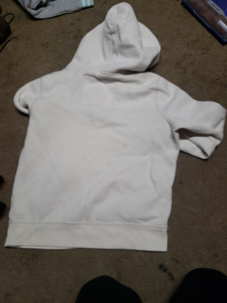 White Hollister Hoodie