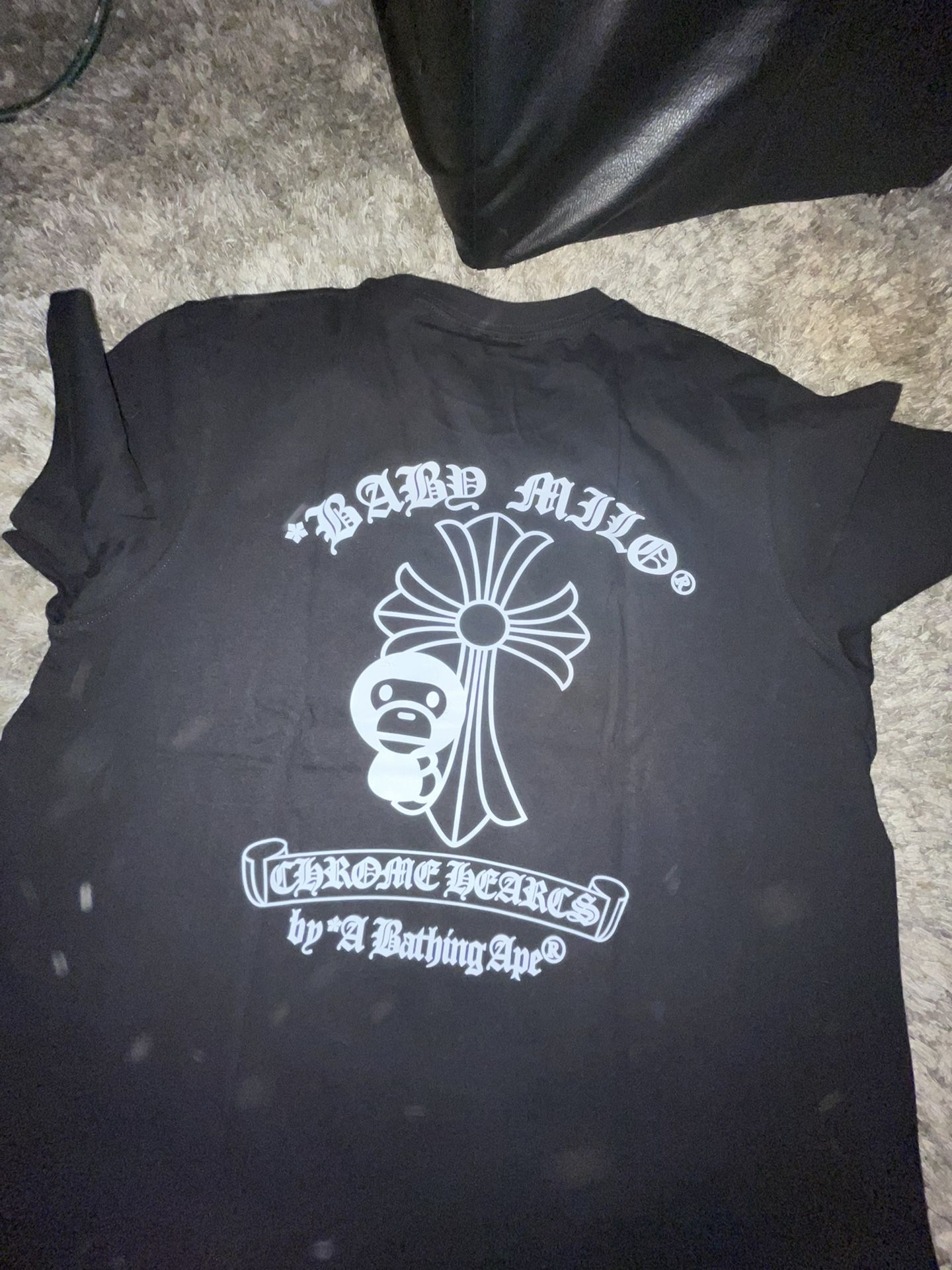 *AUTHENTIC* Chrome Heart X Bape Collab Tshirt Size Large