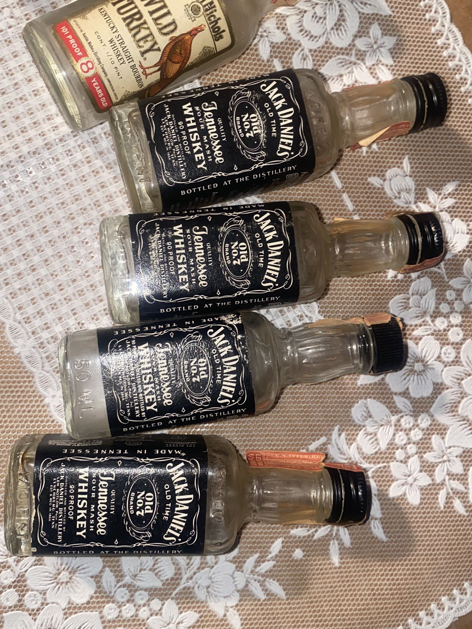 Vintage Mini Bottles