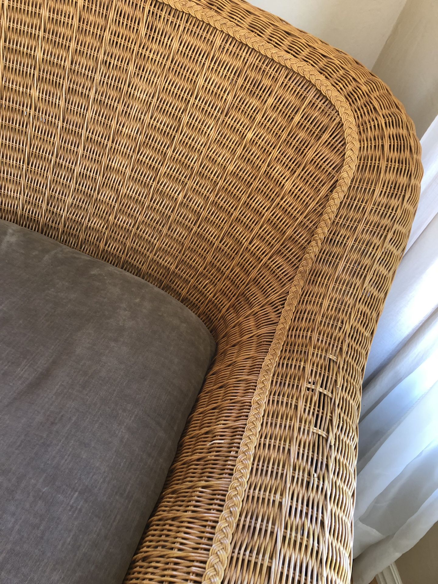 Wicker chair