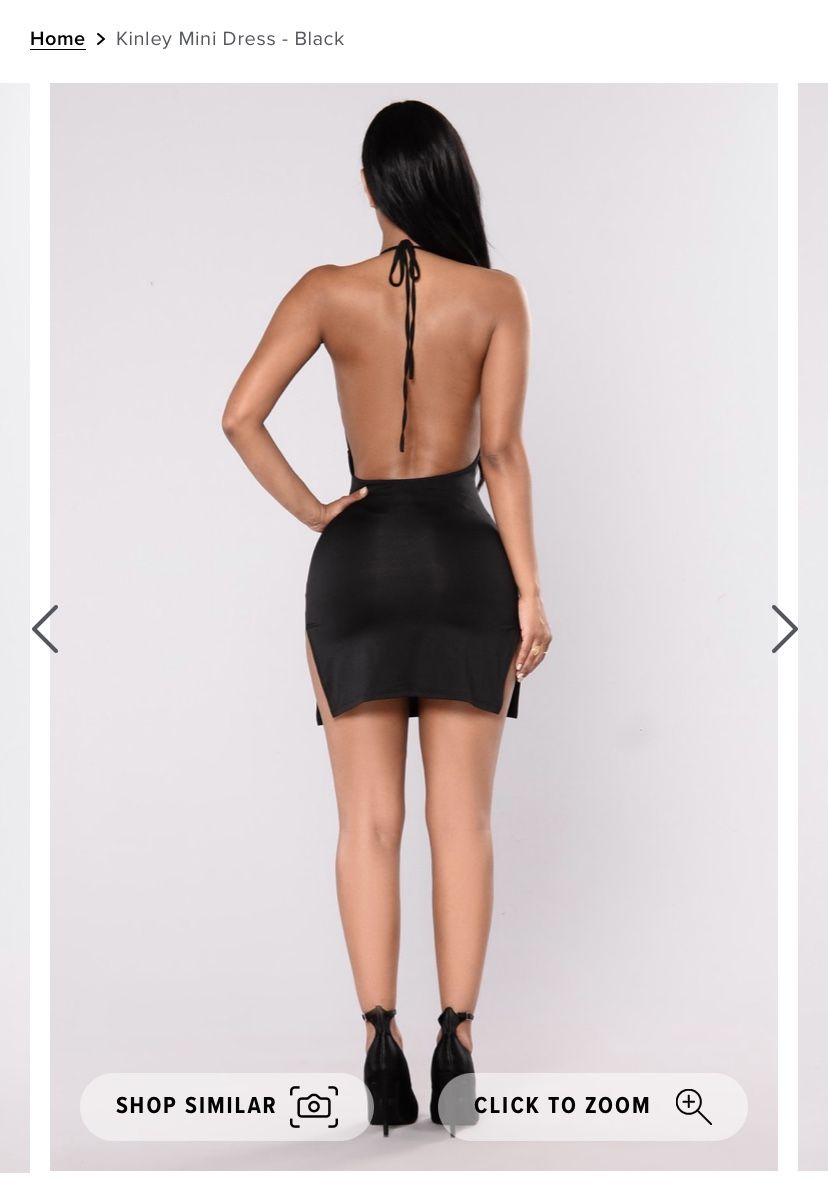 Black Mini Dress