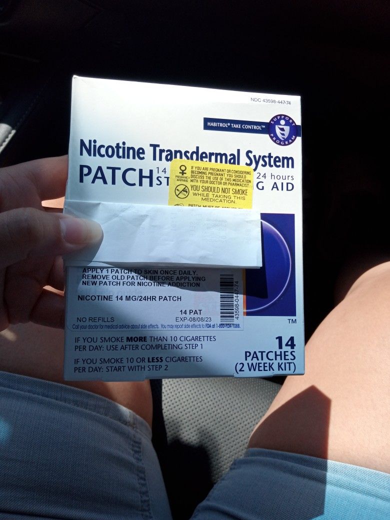 14 Ct Nicotine patches