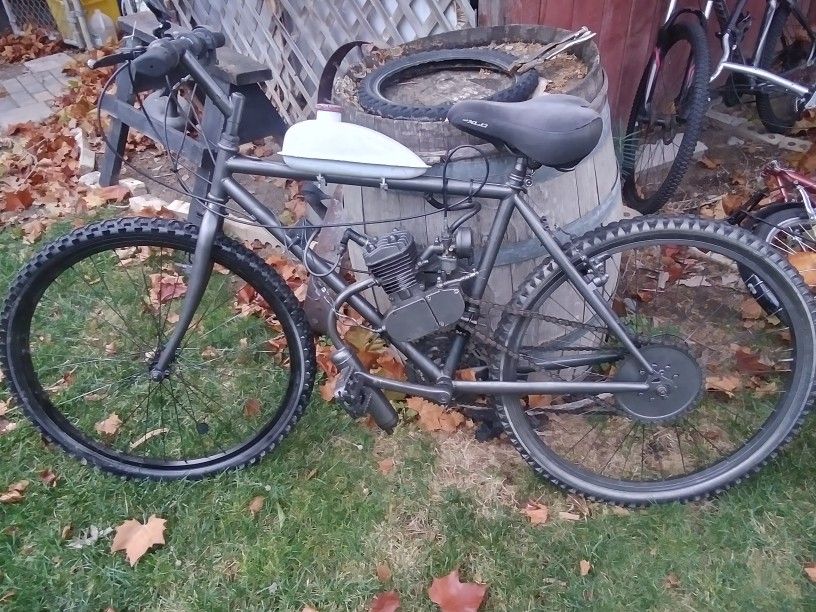 GAS. POWERED. Specialized. Bike