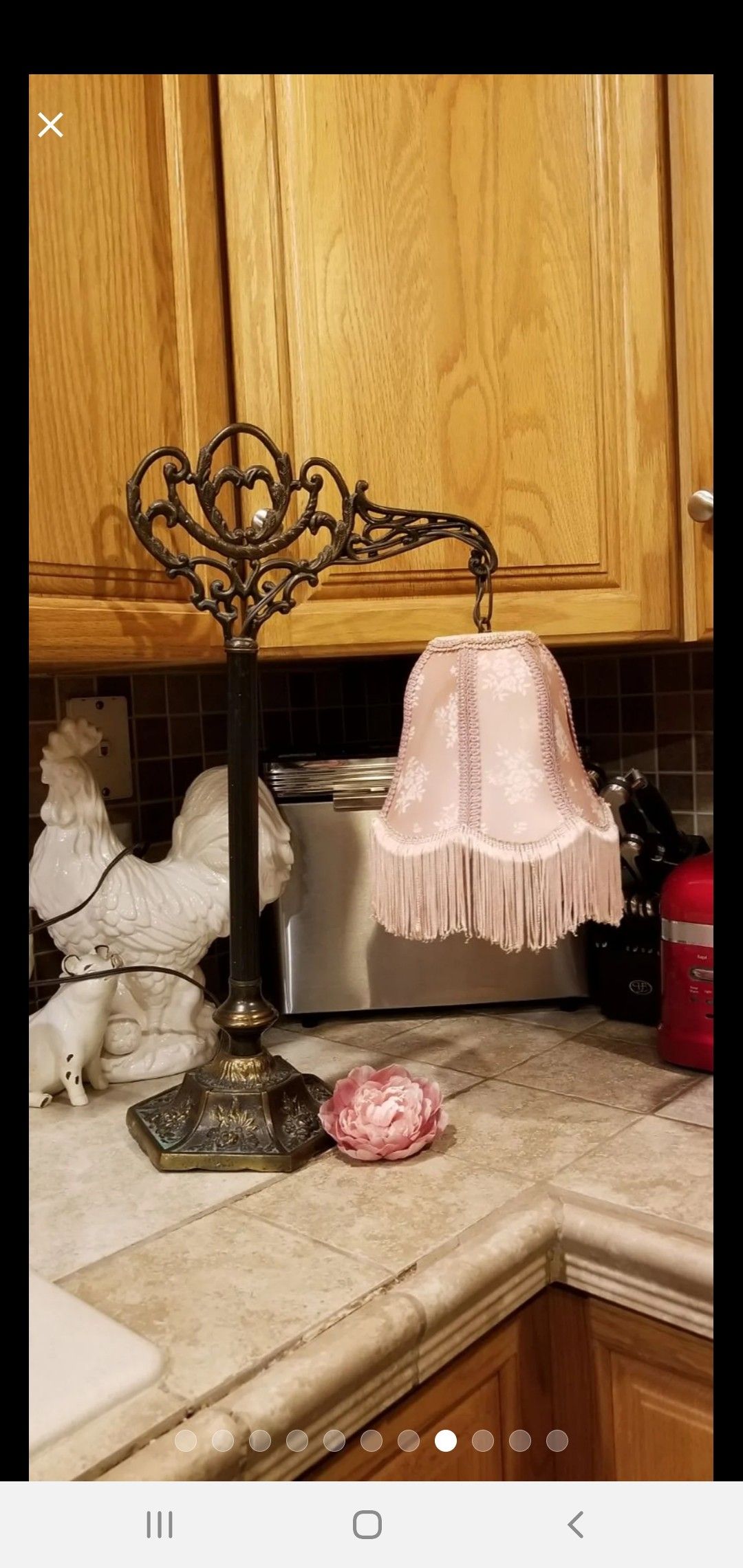Vintage Victorian Lamp
