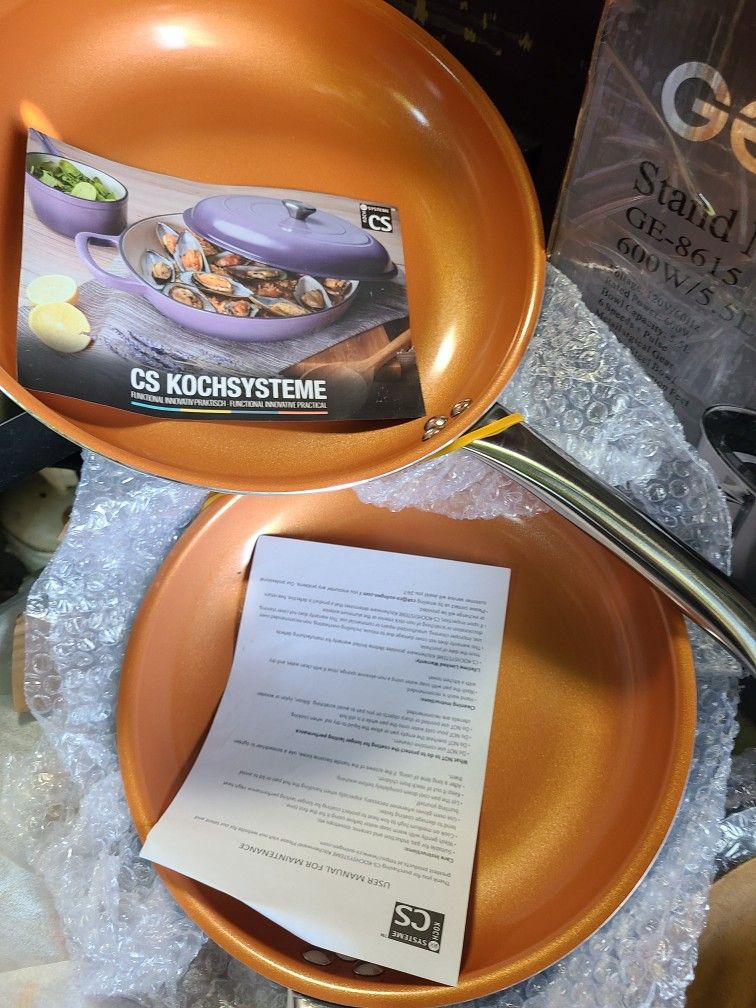 New Koch Systeme Fryin Pans