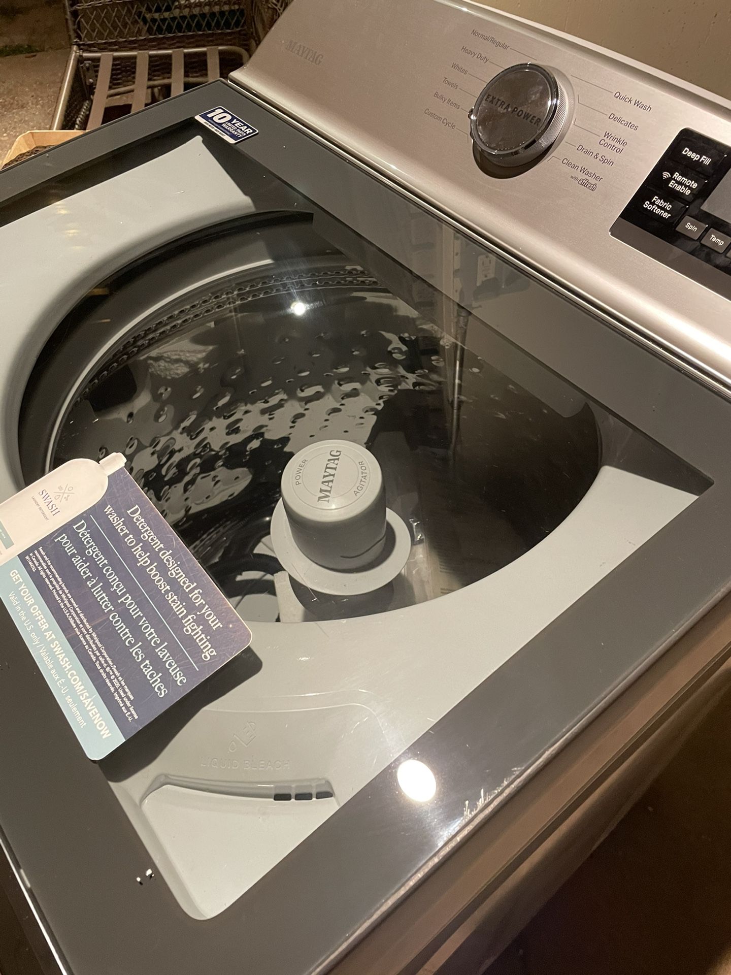 New Maytag Washing Machine