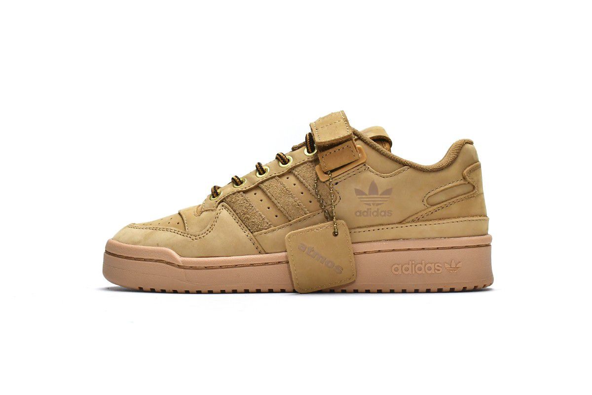 Adidas wheat yellow joint retro casual sneakers
