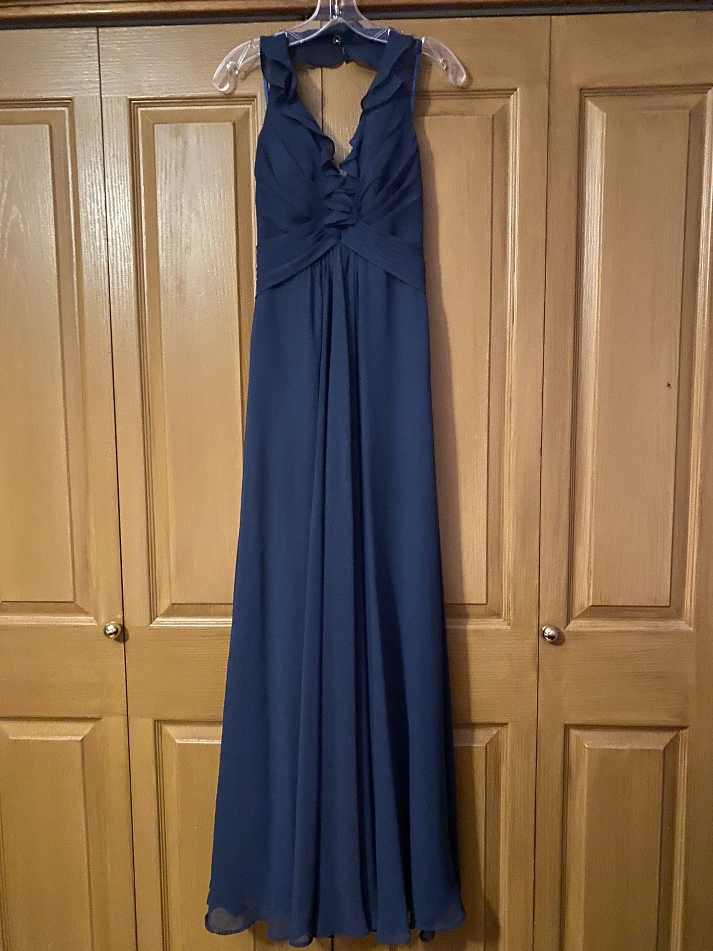 Blue Bridesmaid Dress