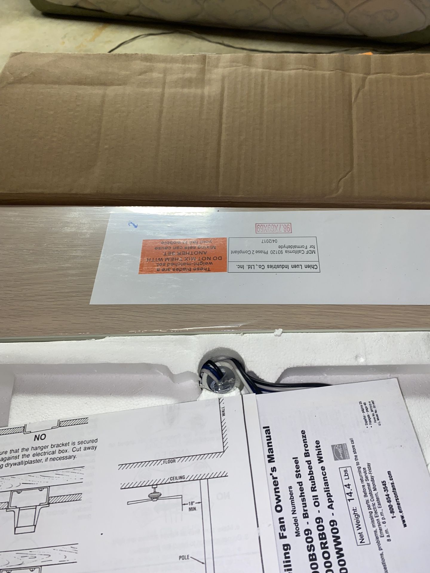 ventilador de techo