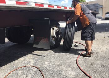 Bobcat forklift commercial mixer loader chipper trailer tire tires 10 12 14 ply Thumbnail