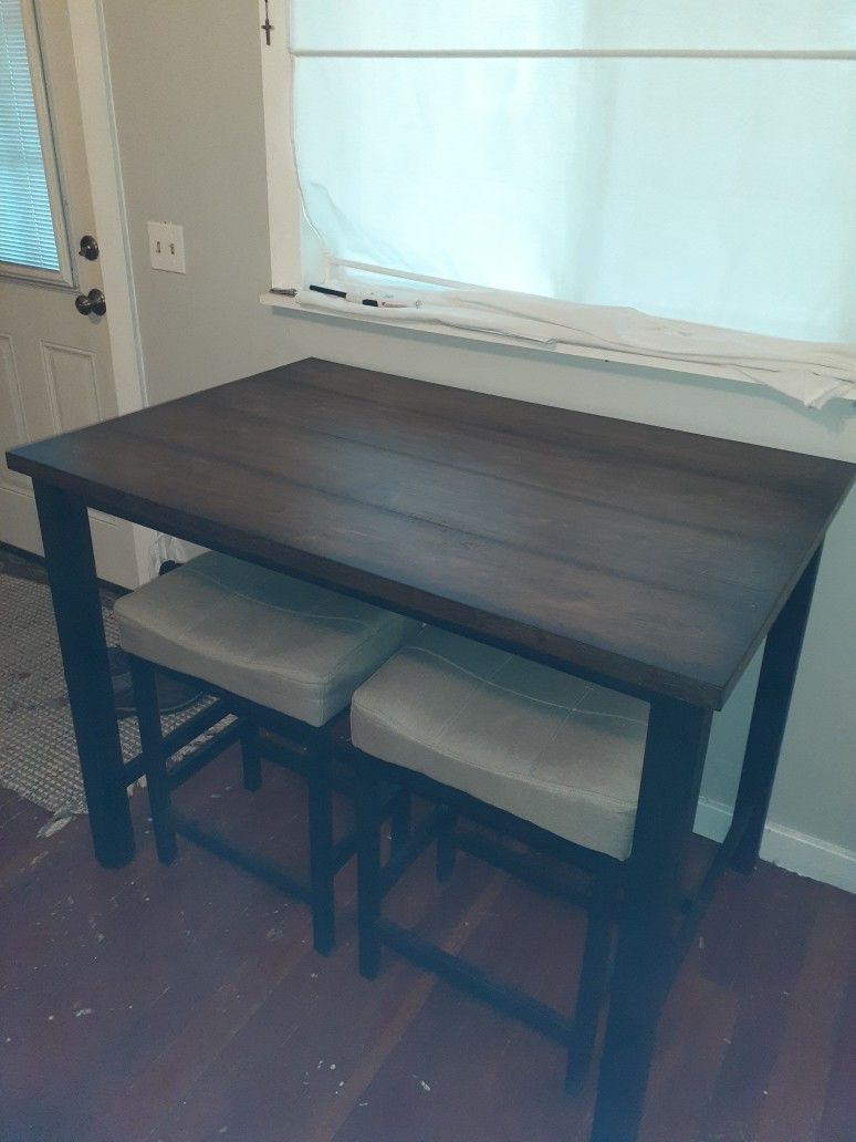 Living Room Furniture And Pub Style Dining Table 4 Chairs
