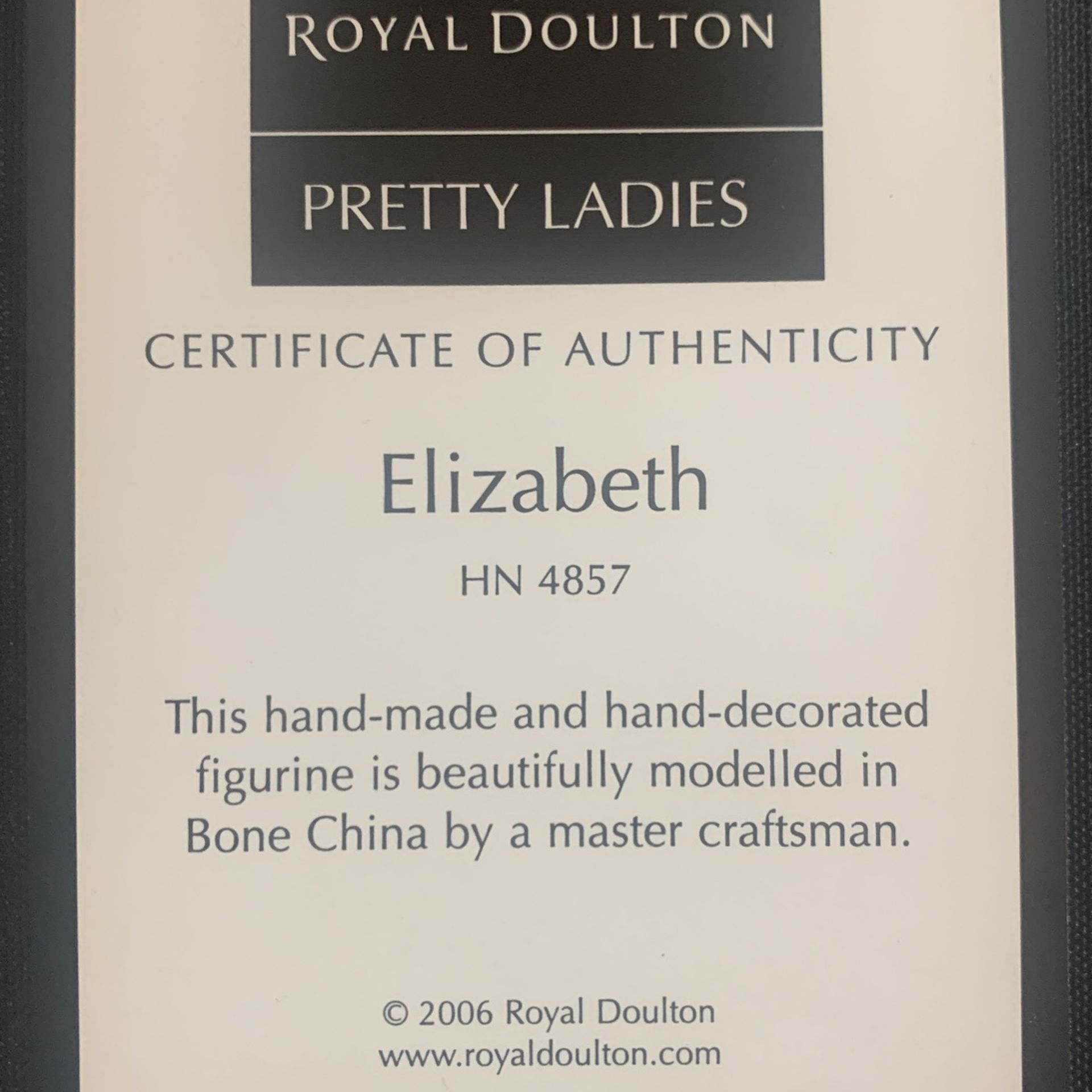 Royal Doulton England Pretty Ladies