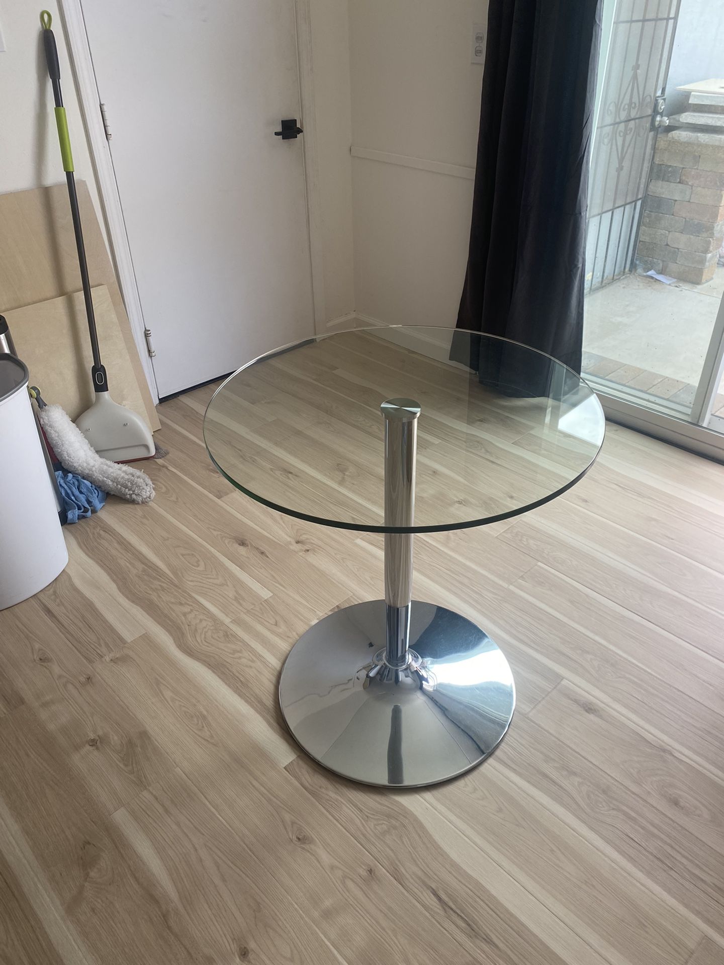 Glass Bistro table