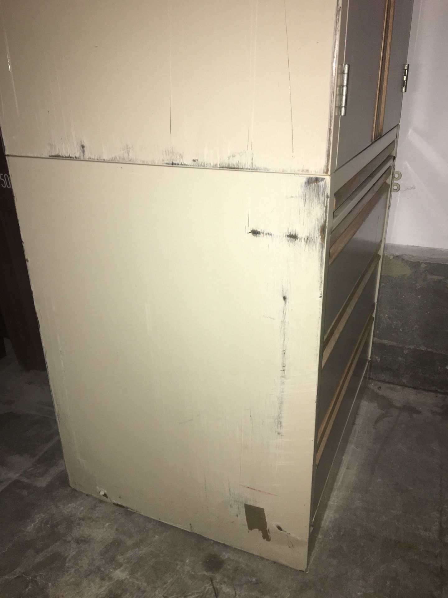 $100 OBO, Wall locker/Storage Cabinet/Military Furniture