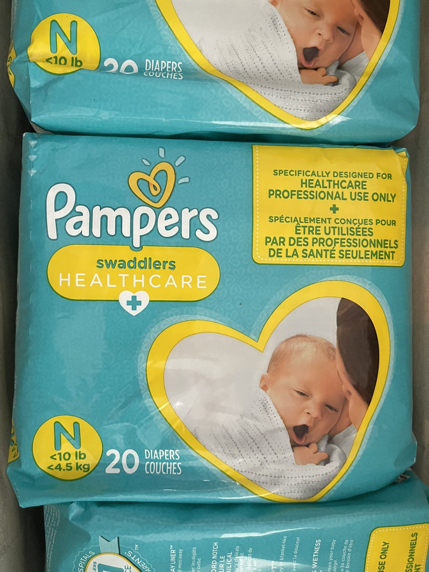 NEWBORN DIAPERS- BRAND NEW (Read Description )