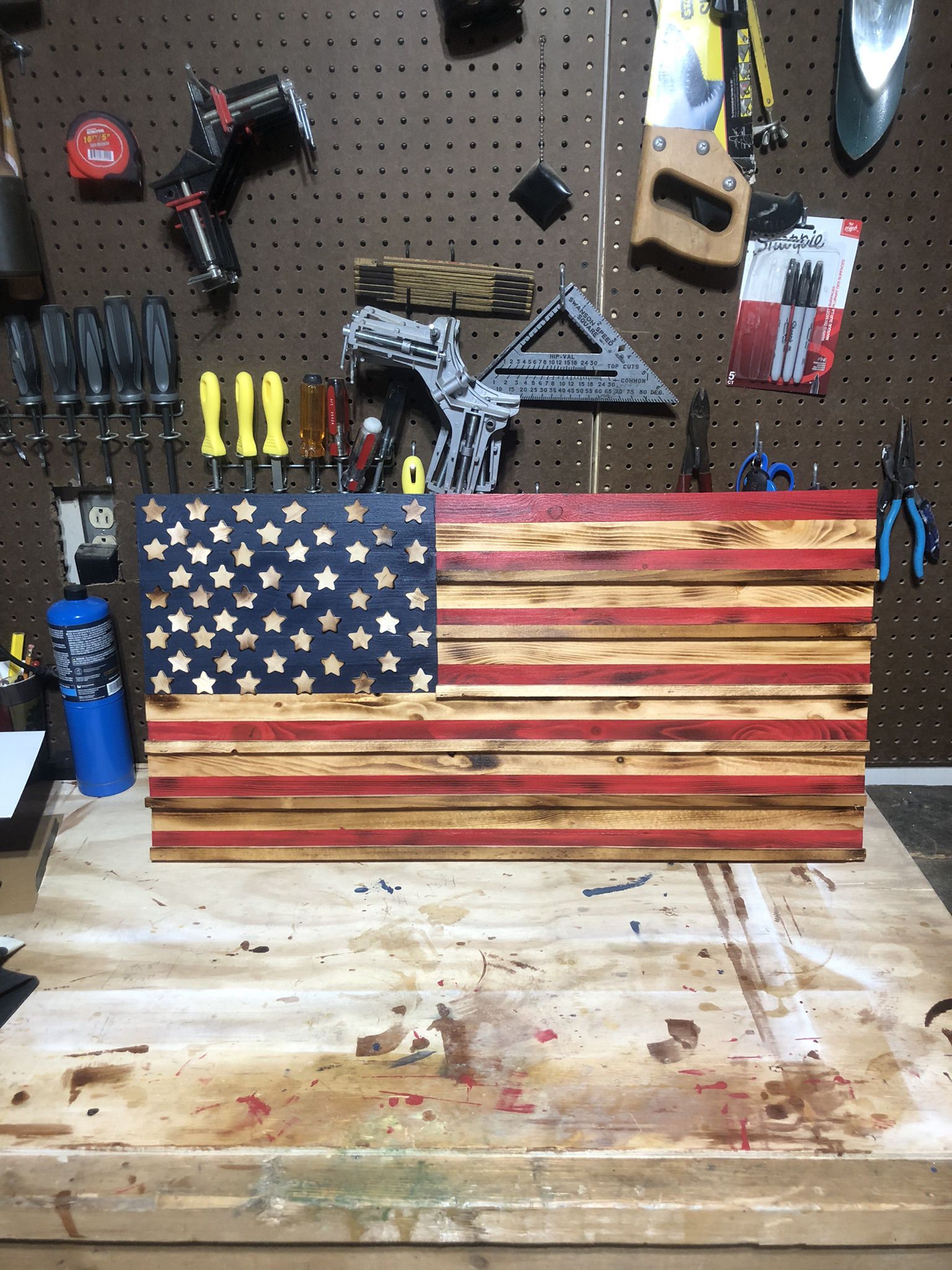 American Flag Challenge Coin Holders