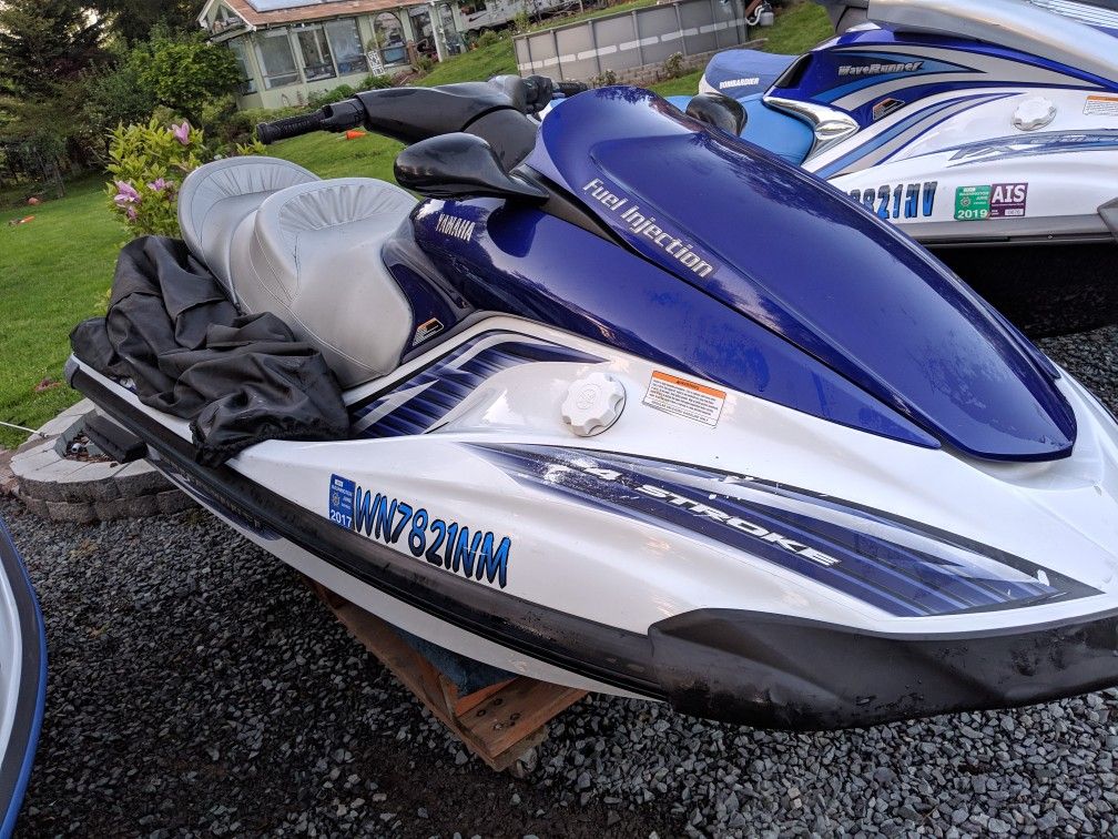 137hrs 2003 Yamaha waverunner fx140. for Sale in Snohomish, WA OfferUp