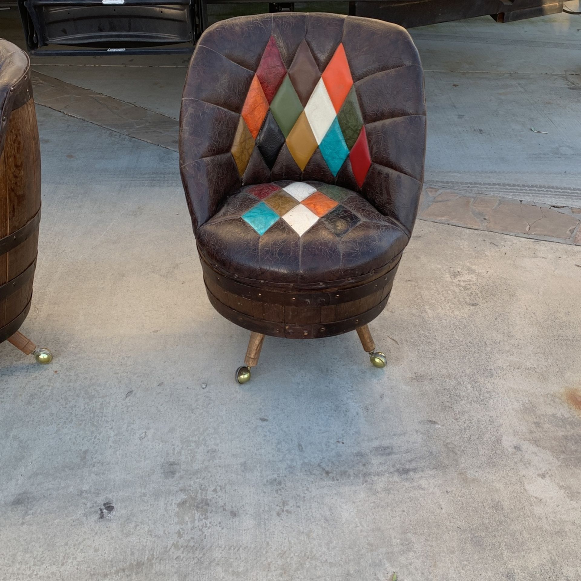 Classic Whisky Barrel Chairs