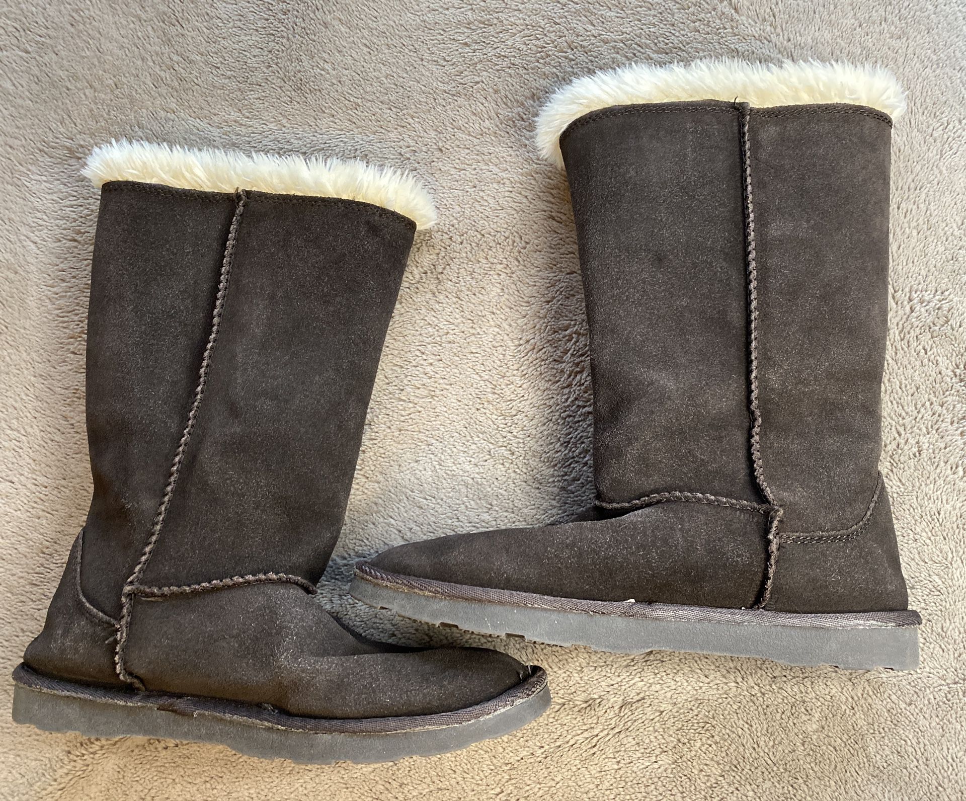 Women’s Brown Fur Winter Boots