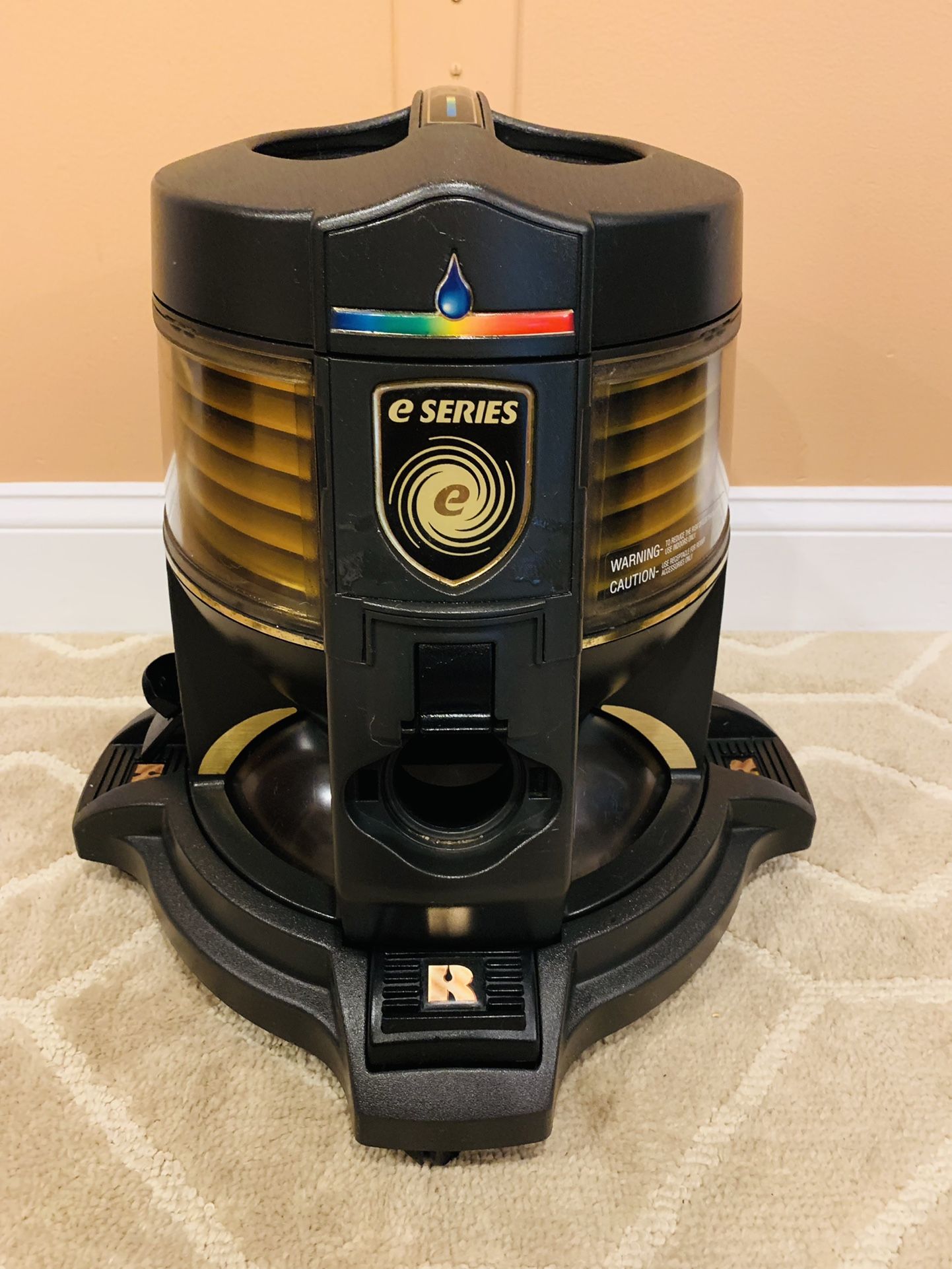 Rainbow E2 gold canister vacuum cleaner