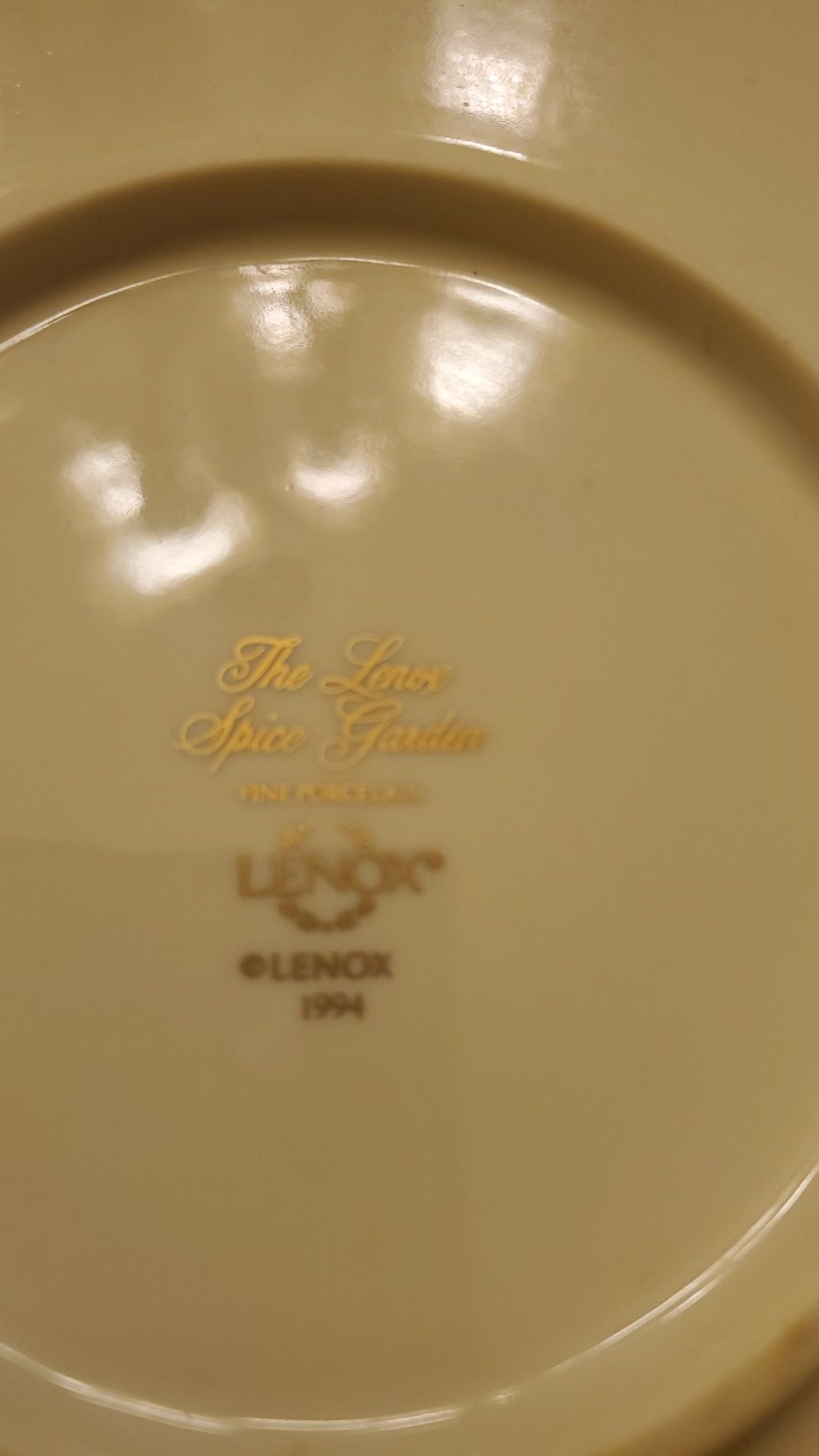 LENOX "Spice Garden" Cookie Jar