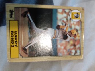 Barry Bonds,Topps Rookies Card,#320,Barry Bonds Fleer Card #202,Tony Gwynn, Donruss,1990#705.Bo Jackson,Topps 1989 Card #85AS-11 Thumbnail