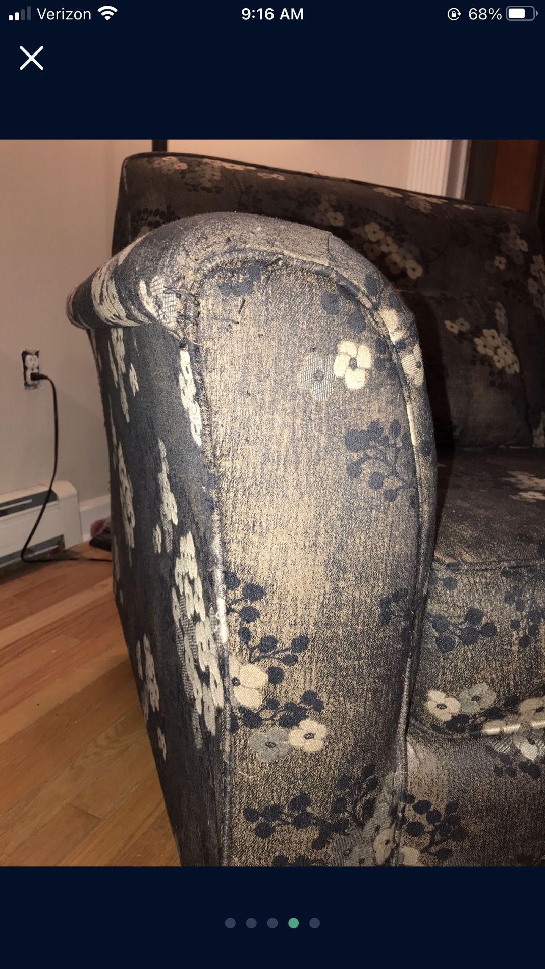 Living Room Chair Custom Designed